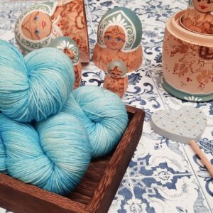 louve fine sock - pacific -1 Pacific - LO(U)VE FINE SOCK