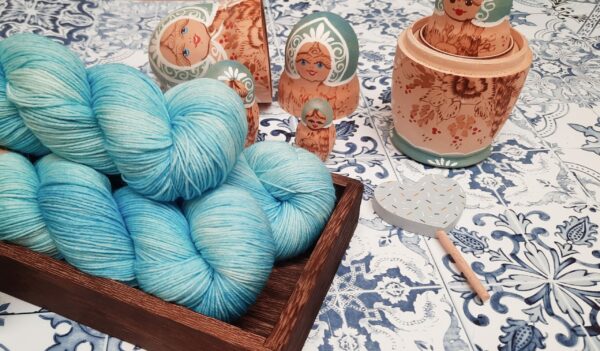 louve fine sock - pacific -1 Pazifik - LO(U)VE FINE SOCK