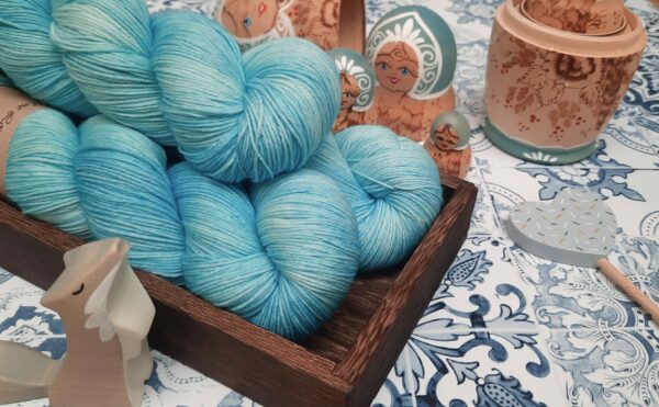 louve fine sock - pacific - 2 Pazifik - LO(U)VE FINE SOCK