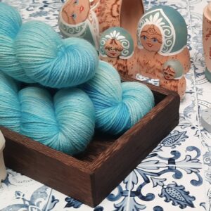 louve twist sock DK - pacific - 1 Pacific - LO(U)VE TWIST SOCK
