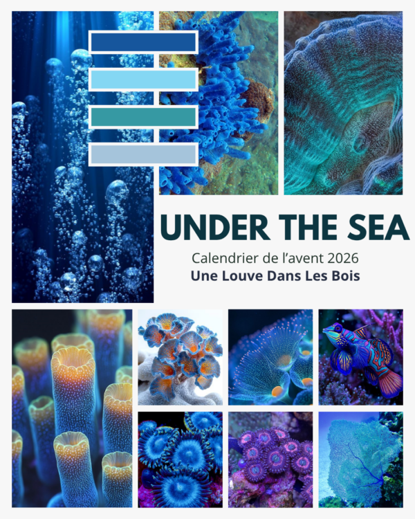 1 Adventskalender - UNDER THE SEA - 24 dagen