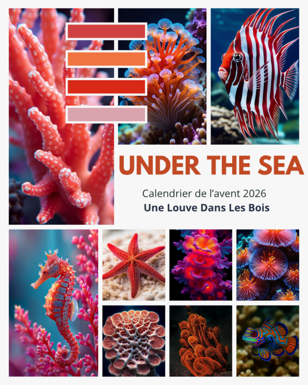 3 Adventskalender - UNDER THE SEA - 24 dagen