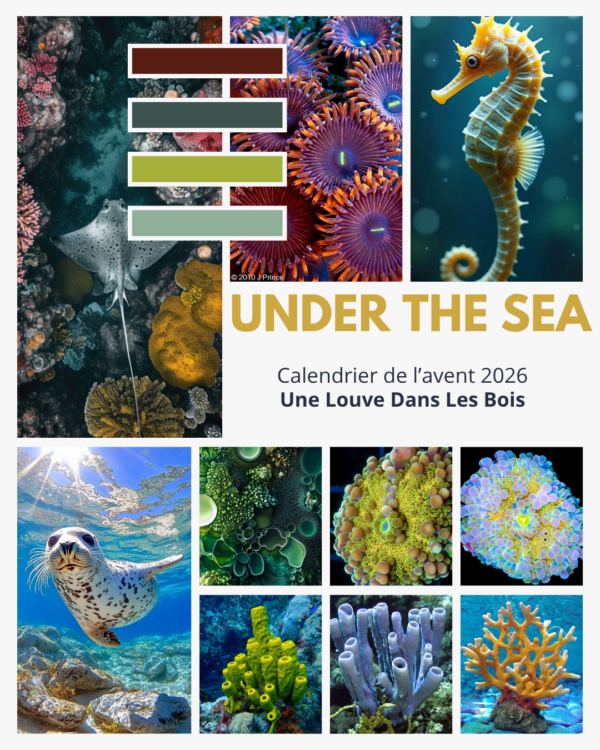 4 Adventskalender - UNDER THE SEA - 24 dagen