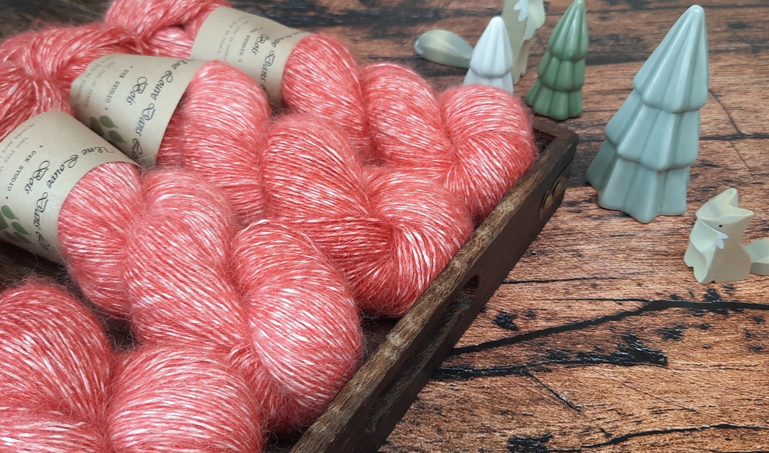 Cœur de cerise - LO(U)VE WILDWOOD & ALPACA
